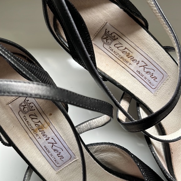 Werner Kern  vintage look dance heels (US 8.5) - Picture 2 of 7